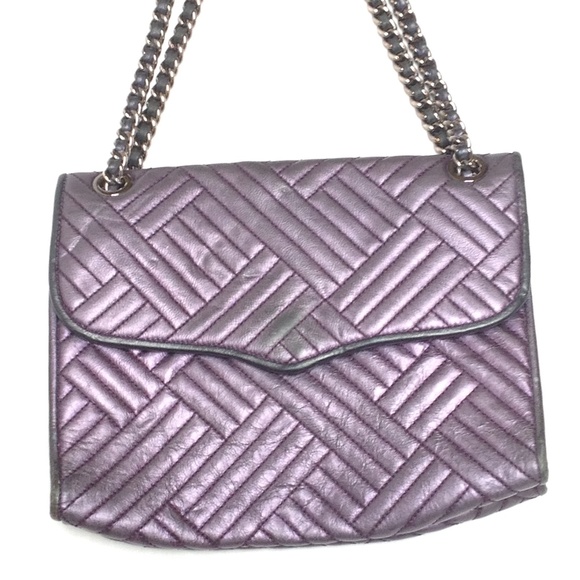Rebecca Minkoff Bags Rebecca Minkoff Purple Metallic Bag Crossbody